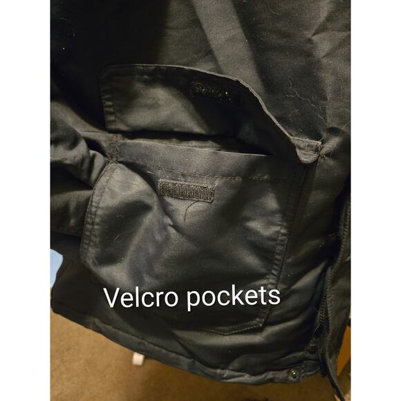 Cherokee Parka w/Faux Fur Hood, Zip & Velcro Closure, 5 Pockets, Great for Snow - Picture 3 of 13